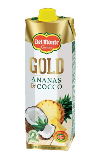 100% Ananas Gold® e Cocco
